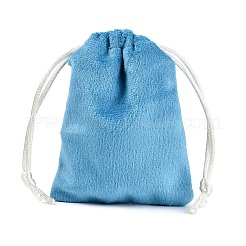 Pochettes de rangement à cordon pour bijoux en velours&nbsp;TP-Q001-01A