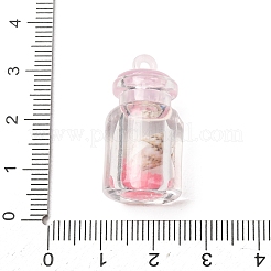 Anhänger aus transparentem Harz und natürlichen Muscheln&nbsp;RE-CBA6A90-08E