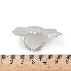 Кольца-манжеты из нержавеющей стали 304 для женщин RJEW-F195-03P