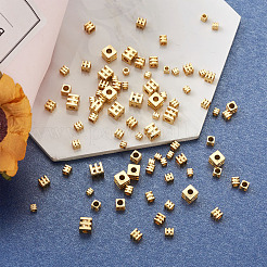 Perles séparateurs en laiton&nbsp;KK-PJ0001-12G