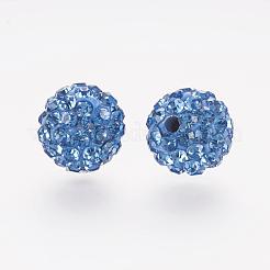 Polymer Ton Strass Perlen&nbsp;RB-K050-10mm-C23