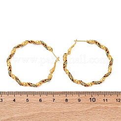 Серьги-кольца из нержавеющей стали 304&nbsp;EJEW-S250-03G