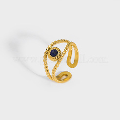 Старинное кольцо из натурального лазурита ED3858-1