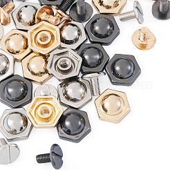 18 комплект двухцветных железных винтов FIND-TA0006-28C