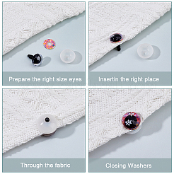 Кукольные глаза из смолы кабошоны DIY-FH0009-78