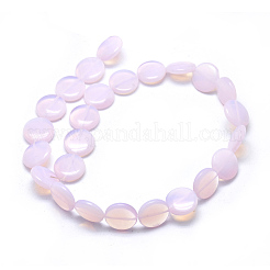 オパールビーズ連売り  フラットラウンド  15.5~16x4.5mm  穴：1mm  約25個/連  15.55インチ（39.5cm）&nbsp;G-L557-36