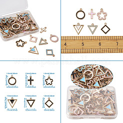 Подвески из эмали и сплава&nbsp;ENAM-TA0002-05G