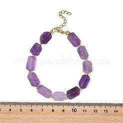 Bracelets en perles d'améthyste naturelle pour femmes&nbsp;BJEW-JB14156-02