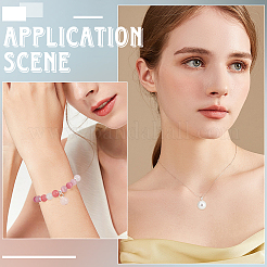 10 шт. 2 цвета 925 серебряных винта с ушком для крепления штифта STER-BBC0008-66