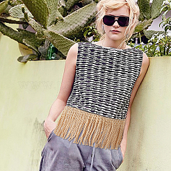 Лента из полиэстера с кисточками длиной 4 м.&nbsp;OCOR-DC0001-09A