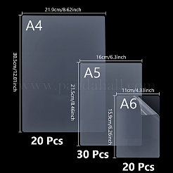 70 шт. 3 вида ламинирующей пленки для защиты фотографий&nbsp;AJEW-NB0007-18