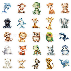 50 шт. ПВХ клейкие водонепроницаемые наклейки самоклеящиеся наклейки PW-WGD7067-01