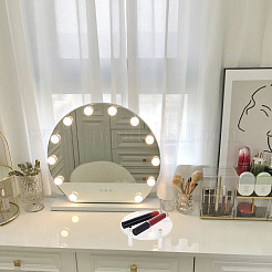 Круглые прозрачные акриловые подставки для минифигурок&nbsp;ODIS-WH0002-52