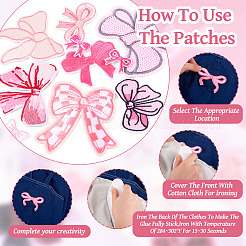 15 шт. 15 стиля компьютерной вышивки тканевых нашивок PATC-TA0001-12