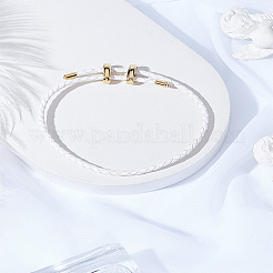 1шт кожаный плетеный шнур браслеты&nbsp;BJEW-LP0002-35C