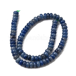 Природные голубые авантюрин бисером пряди G-F801-A01