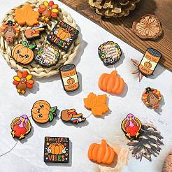 20шт 10 набора силиконовых бусин на тему Дня благодарения&nbsp;SIL-CJ0002-88