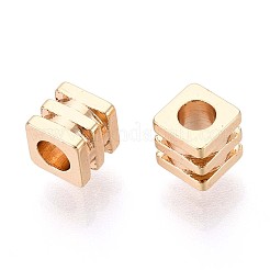 Spacer бисер латунные&nbsp;KK-T075-66G