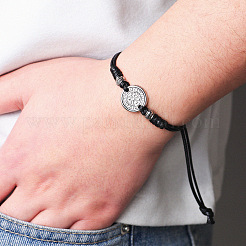 Viking-Armbänder aus Legierungsgliedern&nbsp;WG8D85A-04