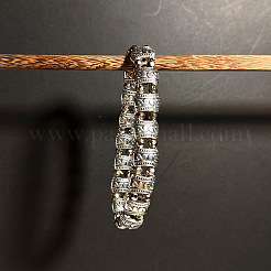 Bracelets extensibles unisexes en alliage sculpté et perles&nbsp;BI5144