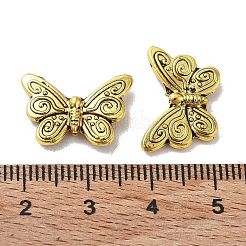 Сплавочные овальные бусины тибетского стиля &nbsp;FIND-A035-10AG