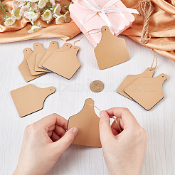 Бирки из искусственной кожи AJEW-WH0372-05B