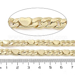 Catene figaro in ottone placcato a cremagliera&nbsp;CHC-F018-09G-02