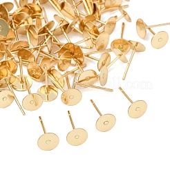 Фурнитура для сережек-гвоздиков из нержавеющей стали 304 X-STAS-E025-4G