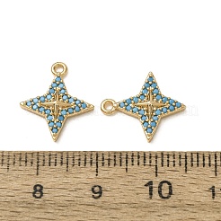 Pendientes de material sintético de color turquesa&nbsp;GG-CBAE681-09G