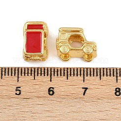 Латунь эмаль европейские шарики KK-D421-08G