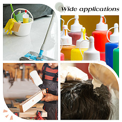 Крышка носика пластиковой бутылки с красным герметизирующим наконечником FIND-WH0191-09