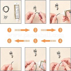 Наконечники шнура из нержавеющей стали 304 STAS-UN0010-57EB