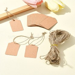 Крафт-бумага подарочные бирки AJEW-FS0001-15