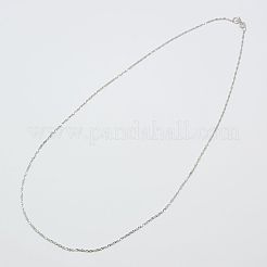 925 ожерелье из серебряных веревок и цепочек STER-E007-2B