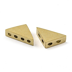 イオンプレーティング（IP）304ステンレス鋼マルチ連リンク  三角形  ゴールドカラー  6.5x13x4mm  穴：1.4mm&nbsp;STAS-Q319-02G