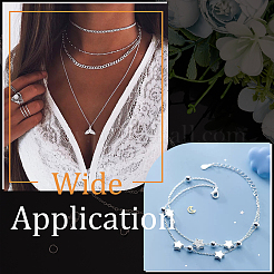 Наборы для самостоятельного изготовления браслета-цепочки и ожерелья&nbsp;DIY-BBC0001-10