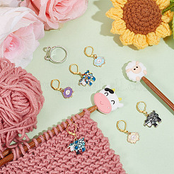 Schaf-DIY-Strickwerkzeug-Sets&nbsp;HJEW-NB00090