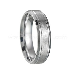 女性用ステンレス指輪201個  ステンレス鋼色  6mm  usサイズ5（15.7mm）&nbsp;WG1765E-57