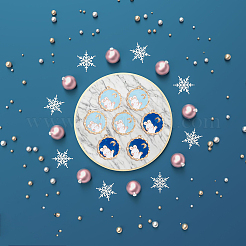 40шт 2 цвета сплава эмалевые подвески&nbsp;ENAM-DC0001-17