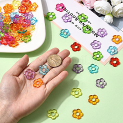 100шт прозрачная акриловая рамка из бусин&nbsp;MACR-SP0002-02