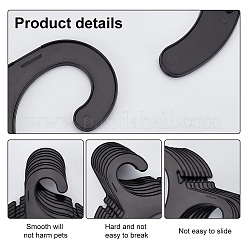 Пластиковая вешалка для одежды для собак и кошек AJEW-WH0258-652C