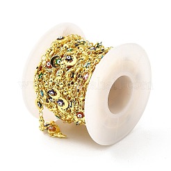 Ручная работа из экологически чистой латунной эмали луна и звезда с цепочкой от сглаза CHC-I045-20G