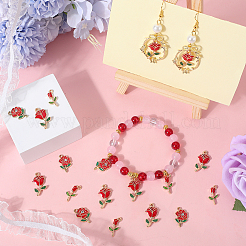 48шт 3 стиля подвески из сплава с эмалью&nbsp;ENAM-SC0004-79