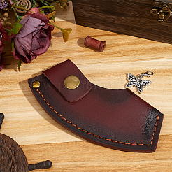Funda de hacha de cuero de vaca&nbsp;AJEW-WH20018-303
