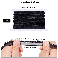 10 ярд полиэстеровой и пластиковой жемчужной ленты&nbsp;OCOR-CY0001-78B