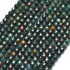 Бусины из натурального гелиотропного камня / гелиотропа G-A260-A40-01