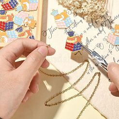 20шт 4 стиля подвески из сплава с эмалью&nbsp;ENAM-CJ0004-97