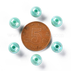 Opake Legierung Perlen&nbsp;MACR-S370-D8mm-SS2107