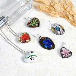 Подвески лэмпворк ручной работы LAMP-SC0001-01