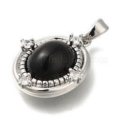 Латунные микро проложить кубического циркония подвески KK-K388-24P